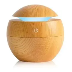 GENERICO - Humidificador Difusor Aromatizador De Ambiente Madera