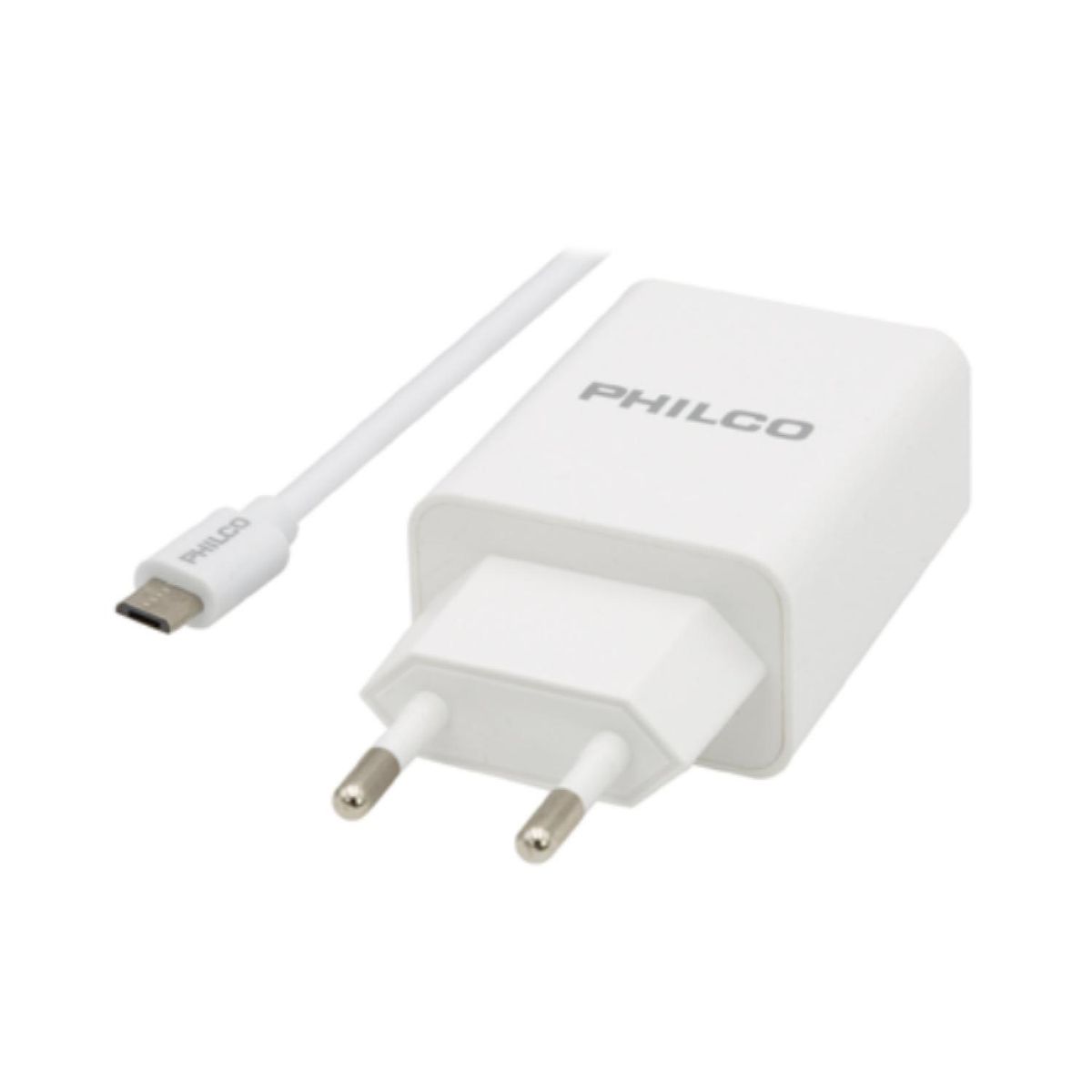 PHILCO - Cargador De Pared USB Carga Rapida Micro USB QC620 Philco