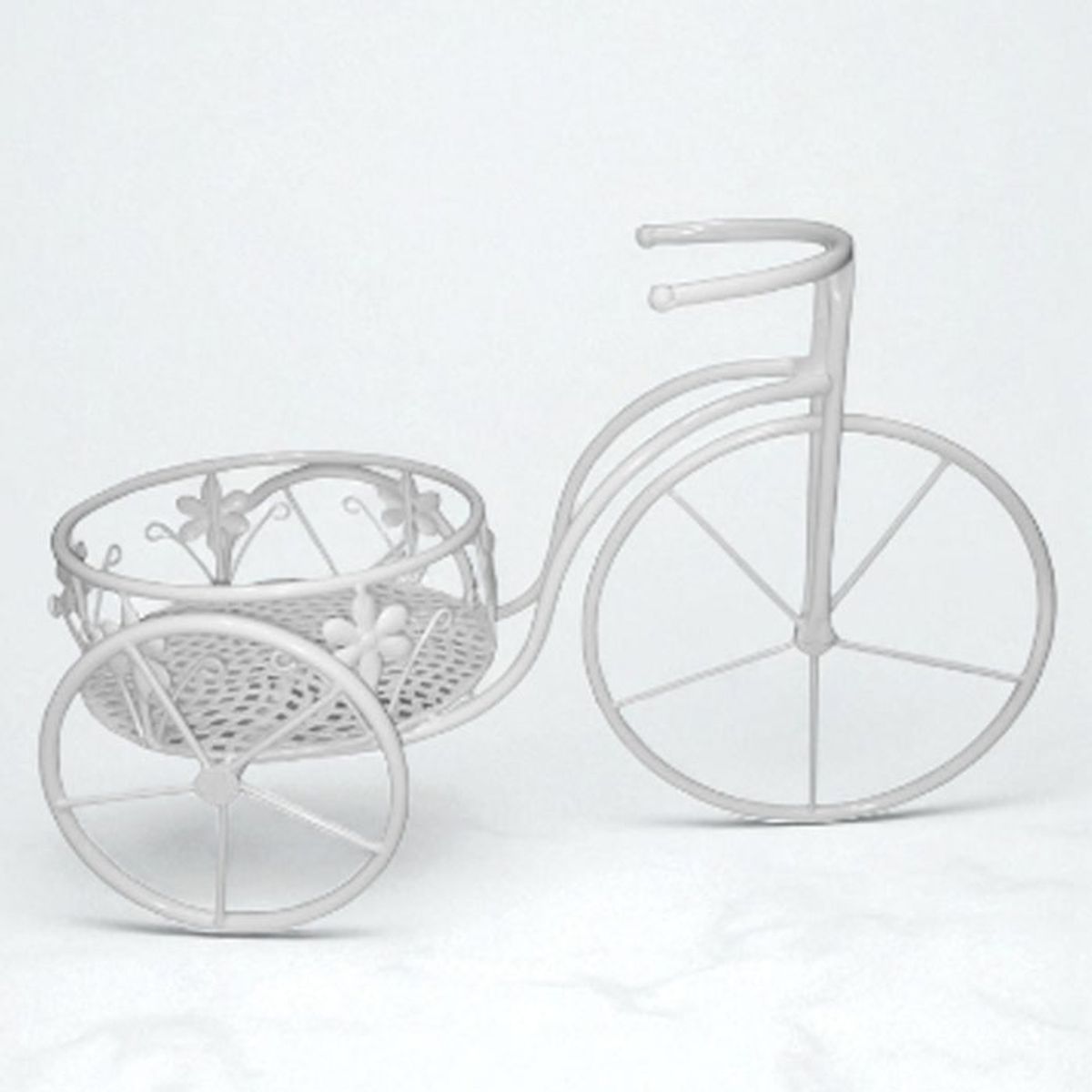 BRIC - Macetero Bicicleta Blanco