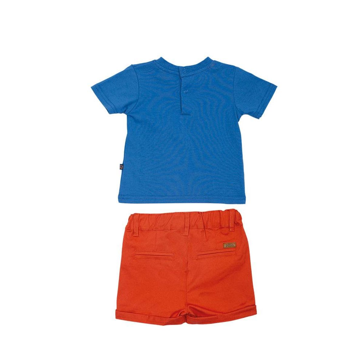 PILLIN - Conjunto Bebé Niño Naranja Pillin PILLIN