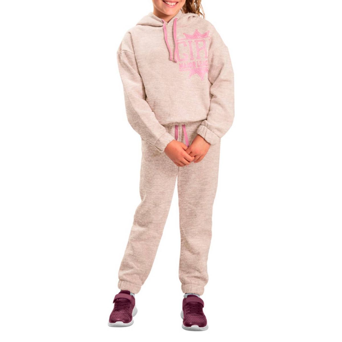 EXCEPTION - Conjunto Buzo Franela Niña Exception