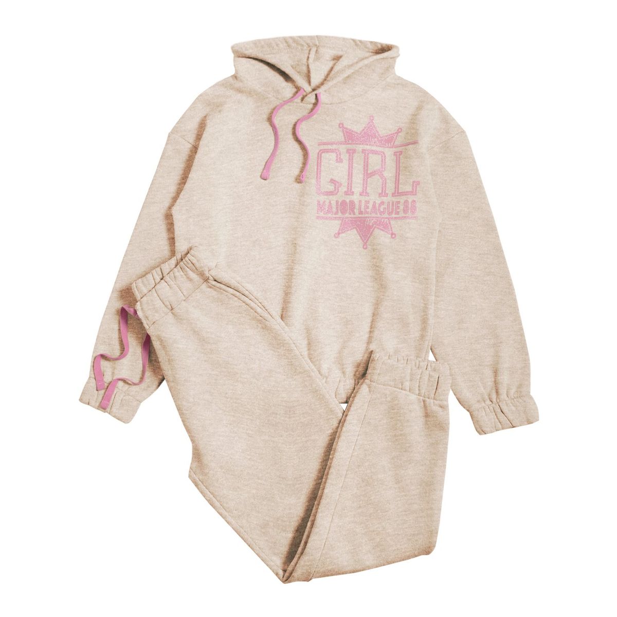 EXCEPTION - Conjunto Buzo Franela Niña Exception