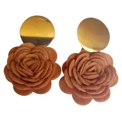 CATHALIFAUDJOYAS - Aros de fieltro y acero