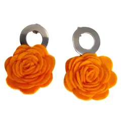 CATHALIFAUDJOYAS - Aros de fieltro y acero