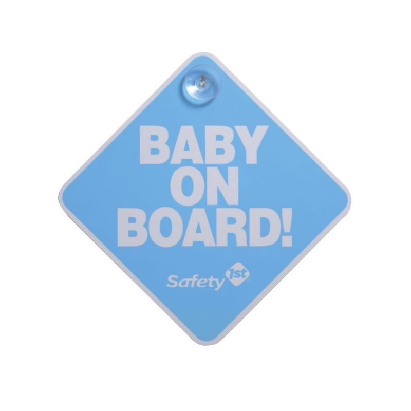 SAFETY 1ST - LETRERO BABY ON BOARD AZUL