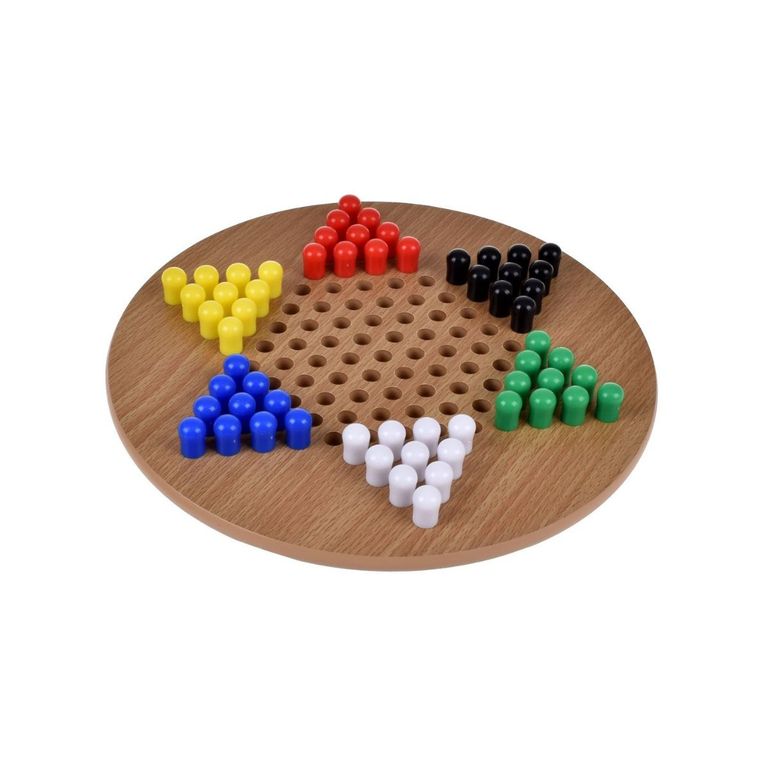 Juego de mesa clasico tablero chino madera