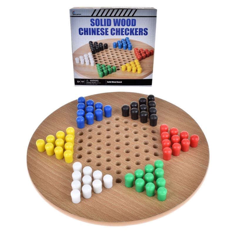 ANSALDO GAMES - Tablero Chino Con Base De Madera