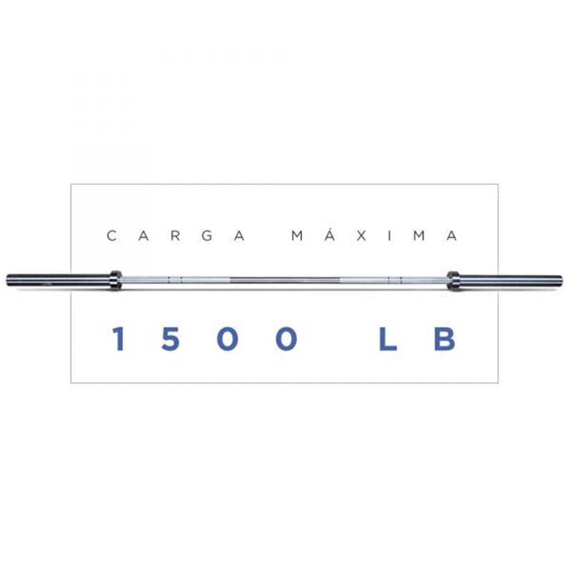 SDFIT - Barra Olímpica 20 KG – Resistencia 1500 LB