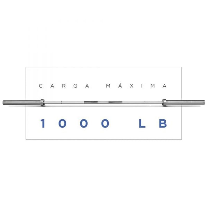 SDFIT - Barra Olímpica 20 KG – Resistencia 1000 LB – SD-TF-OB86-06