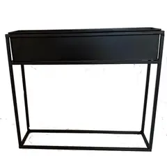 DECOGREEN - JARDINERA METÁLICA CON PEDESTAL