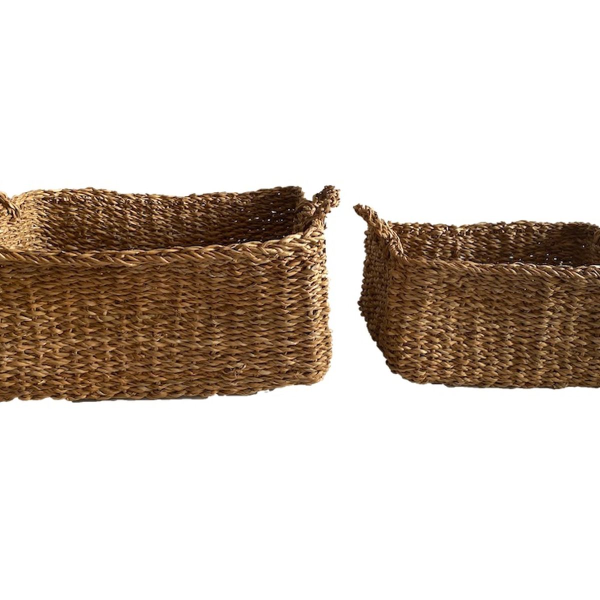 DECOGREEN - SET 2 CESTOS RECTANGULAR MUMBAI M+L.