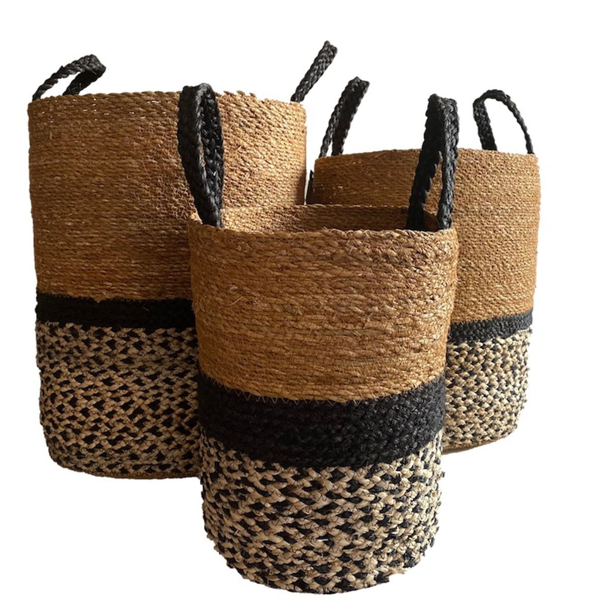 DECOGREEN - SET DE 3 CESTOS BENGALA S+M+L