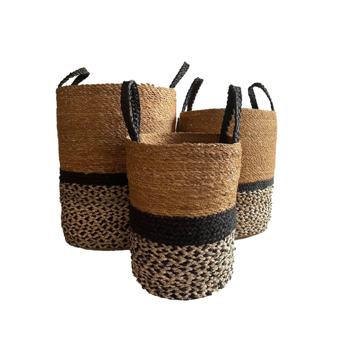 DECOGREEN - SET DE 3 CESTOS BENGALA S+M+L