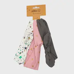 PILLIN - Set Cintillos Verano Niña Multicolor Pillín