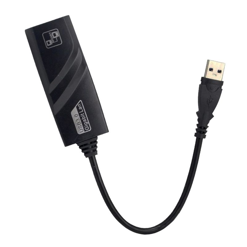 GENERICO - Tarjeta Red Adaptador Usb 3.0 Rj45 Lan Ethernet Gigabit GENERICO