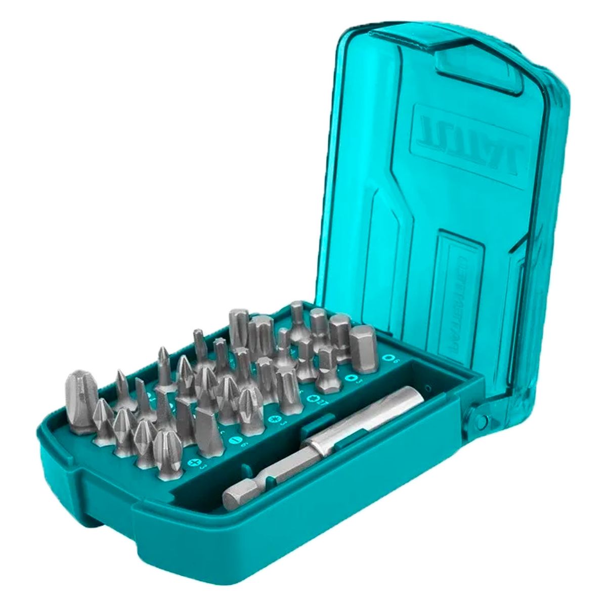 TOTAL TOOLS - Juego 30 Puntas P/ Atornillardor Imantado Magnetico