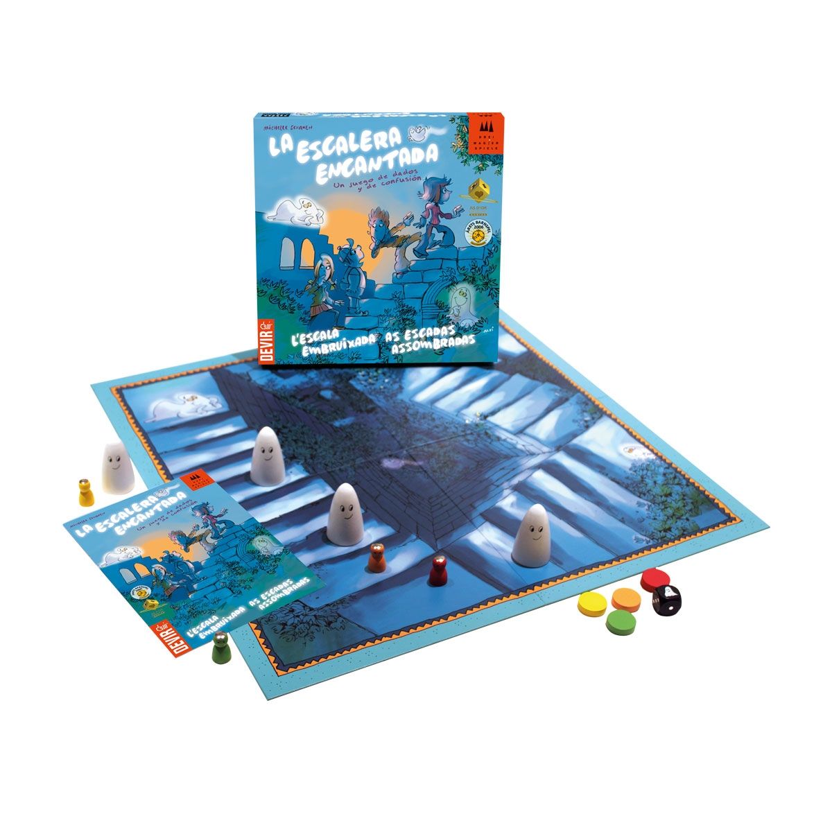 DEVIR - La Escalera Encantada - Juego de mesa