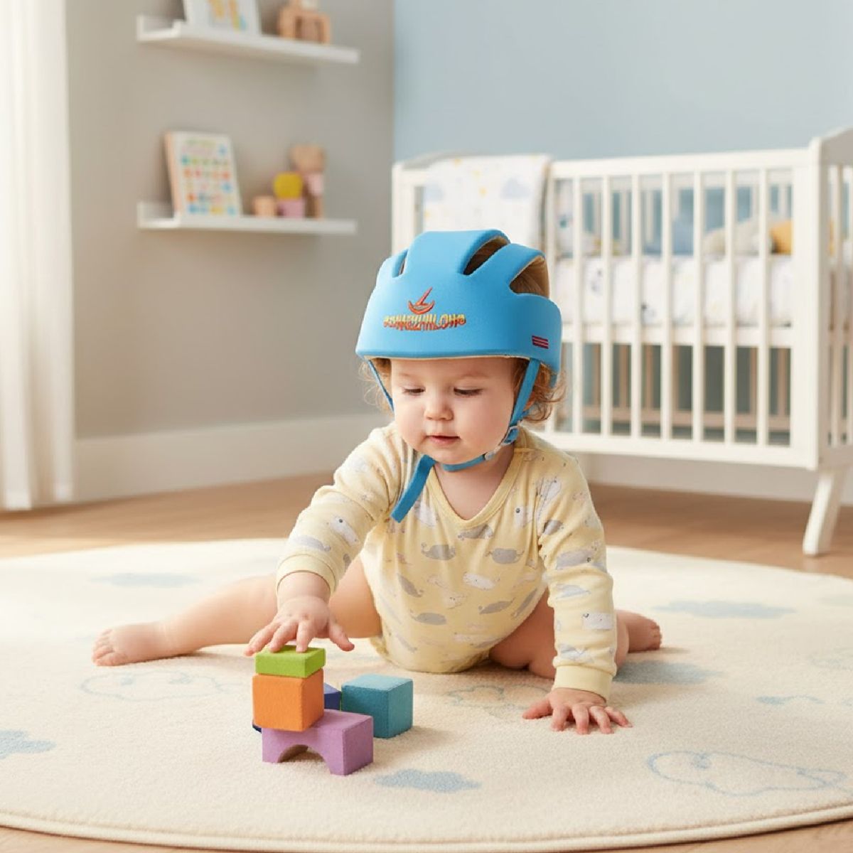 MON PETIT - Casco Bebe Protector Antigolpe Seguridad Gateo