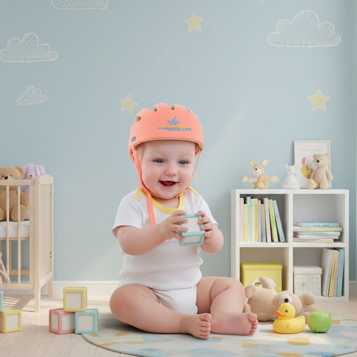 MON PETIT - Casco Bebe Protector Antigolpe Seguridad Gateo