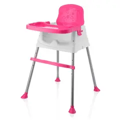 MON PETIT - Silla De Comer Para Bebe / Niño altura Ajustable 3 en 1