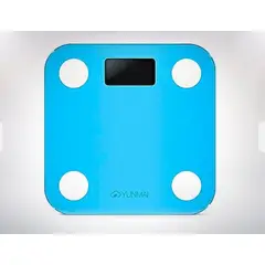 YUNMAI - Pesa Digital Bluetooth Plastico Celeste