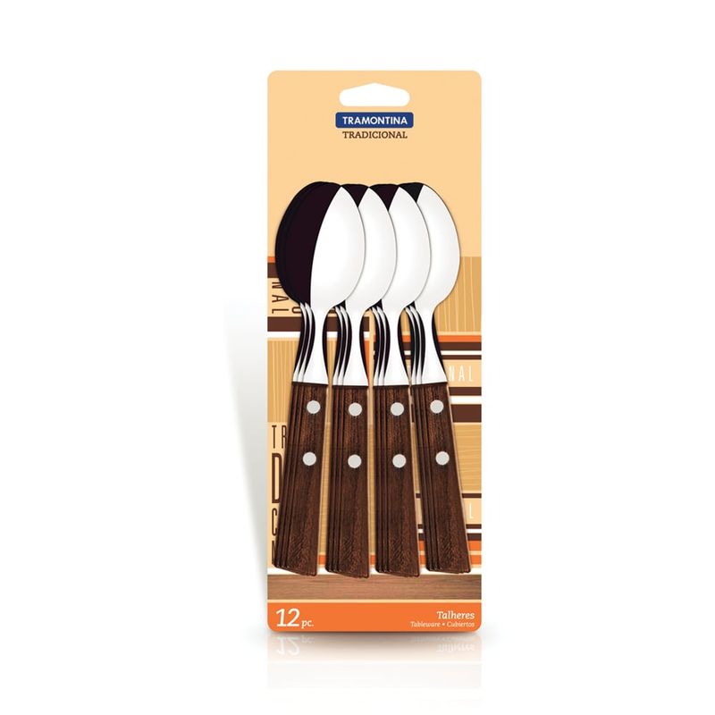 TRAMONTINA - Set Cuchara Tramontina Tradicional Madera X12un / Superstore