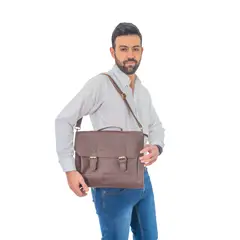 SANTINI - MALETIN CUERO VEGANO UNISEX
