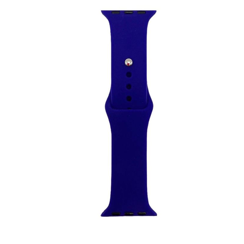 GENERICO - Correa de Silicona compatible con Apple Watch 42-44-45mm SM PURPURA
