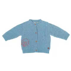 PILLIN - Chaleco Bebé Niña Azul