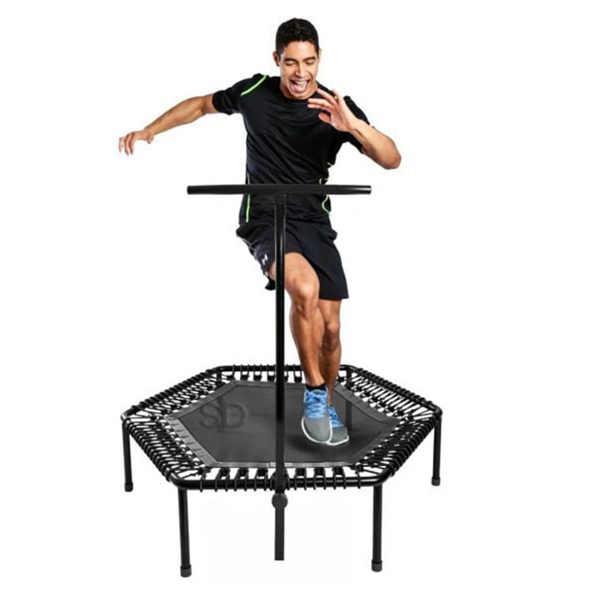 SDFIT - Trampolín Upper Hard Training 130 cm con soporte