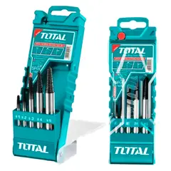 TOTAL TOOLS - Extractor Tornillo Pernos Cortados 5 Piezas