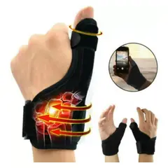 GENERICO - Muñequera Con Inmovilizador De Dedo Pulgar Soporte Ferula