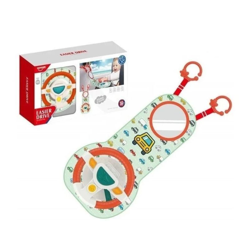 OEM - Juguete Simulador De Auto Con Volante Infantil