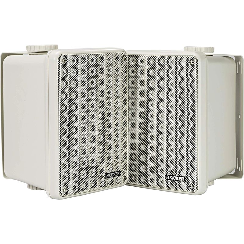 KICKER - Parlante Exterior Interior Ambiental Kicker Gris Claro