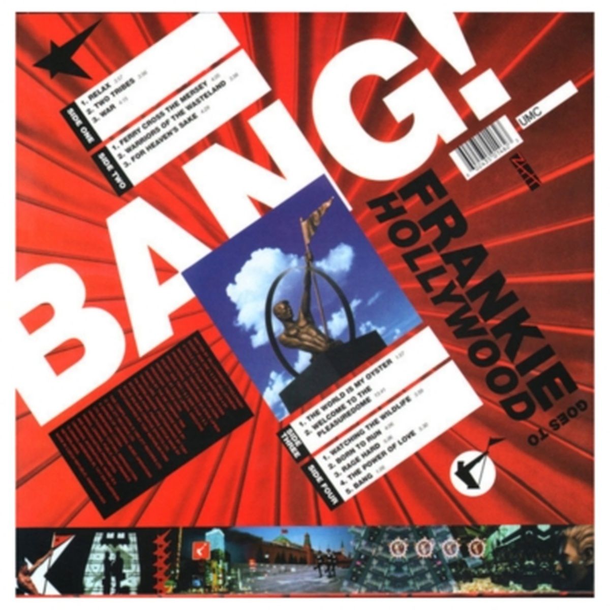 HITWAY MUSIC - FRANKIE GOES TO HOLLYWOOD - BANG THE GREATEST (2LP) - VINILO HITWAY MUSIC