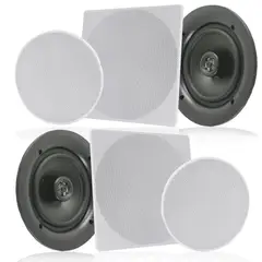 PYLE - Parlantes de Cielo empotrables de 200 watts