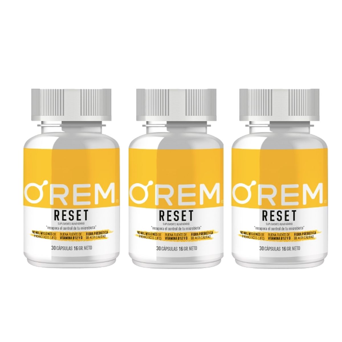 GENERICO - TRIO Orem Reset Potencia Tu Metabolismo