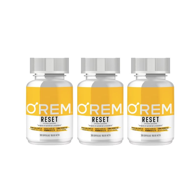 GENERICO - TRIO Orem Reset Potencia Tu Metabolismo