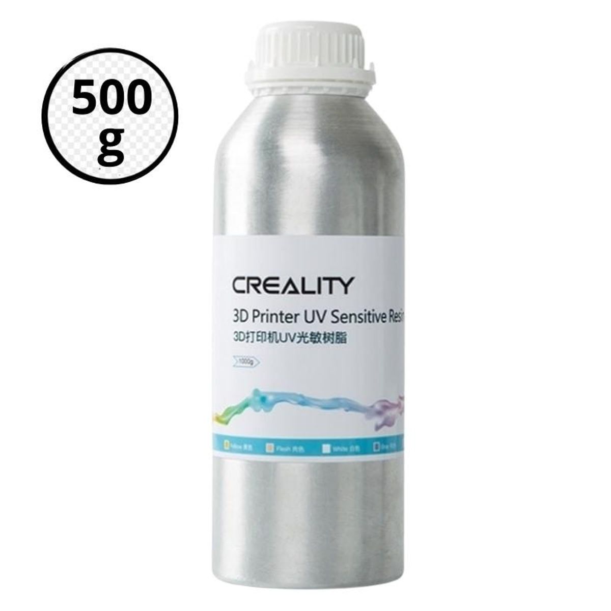 CREALITY - Resina 3D Para Impresoras Creality 3d Transparente