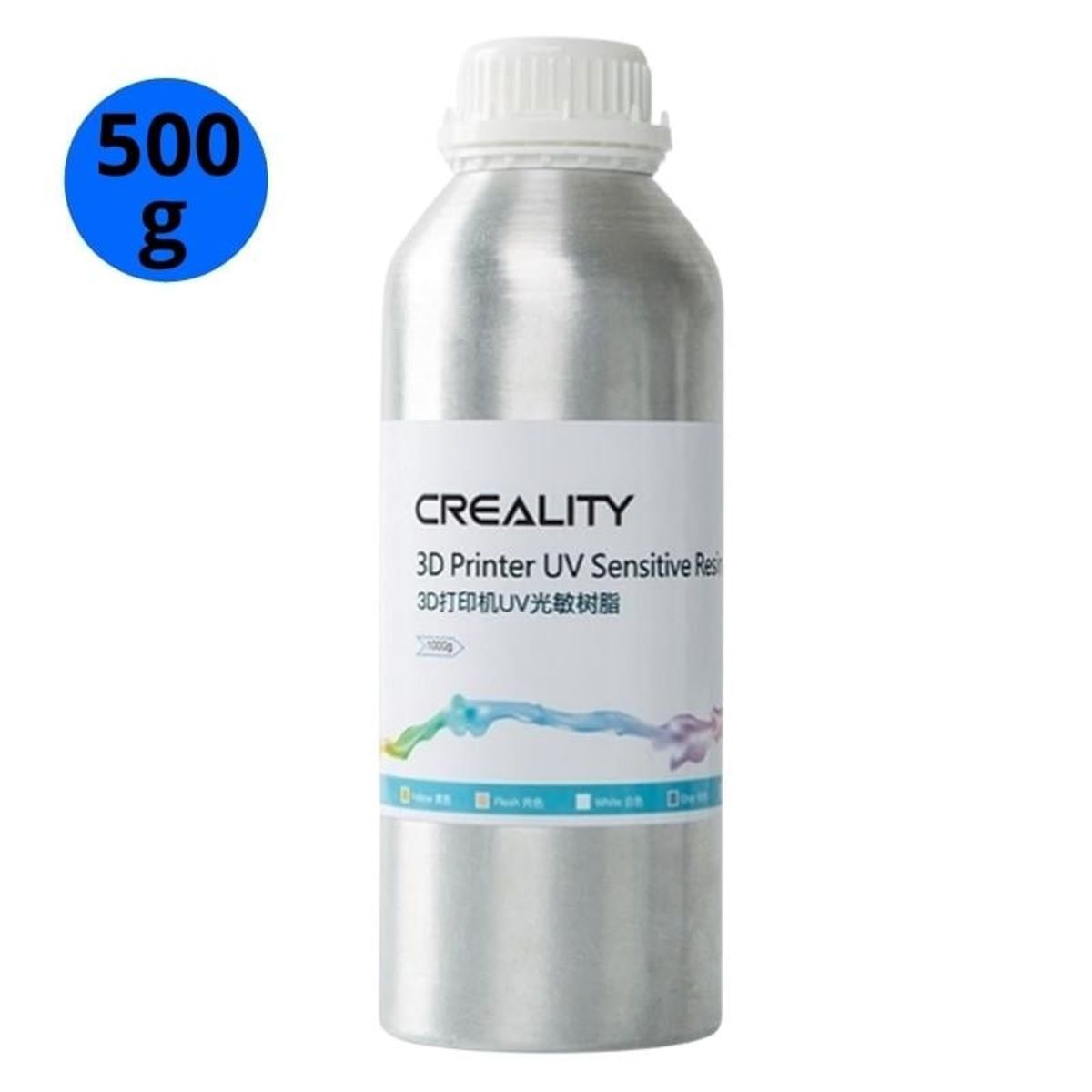 CREALITY - Resina 3D Para Impresoras Creality 3d 500g Azul - Resinas