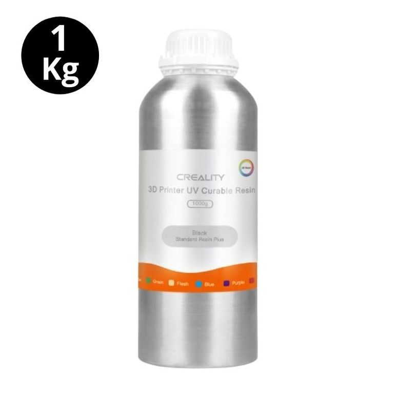 Resina 3D Para Impresoras Creality Plus 3d Negra