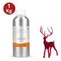 CREALITY - Resina 3D Para Impresoras Plus 3d 1000g Rojo Transp
