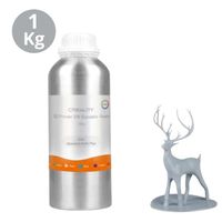Resina 3D Para Impresoras Plus 3d 1000g Gris