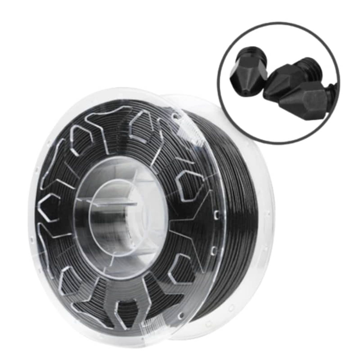 CREALITY - Filamento 3D Pla Fibra Carbono Creality 1kg 175mm