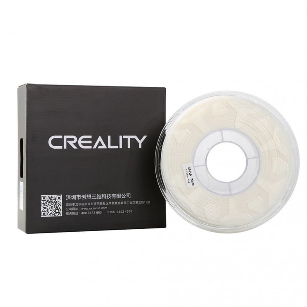 CREALITY - Filamento 3D Pla Creality 1kg 175mm Blanco - Filamentos