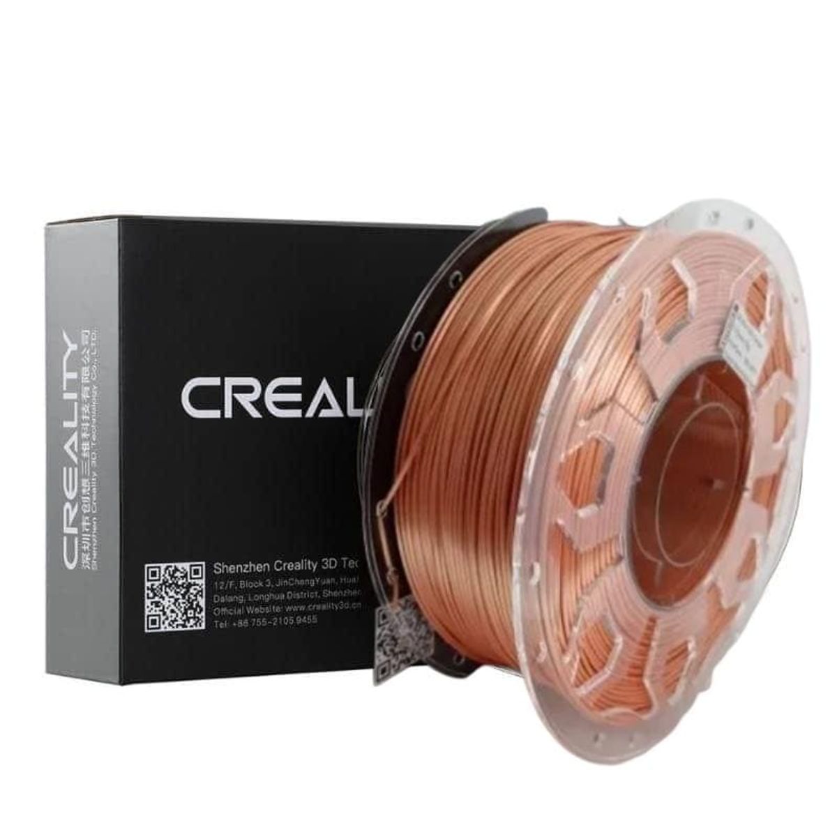CREALITY - Filamento 3D Pla Seda Creality 175mm Cobre - Filamentos