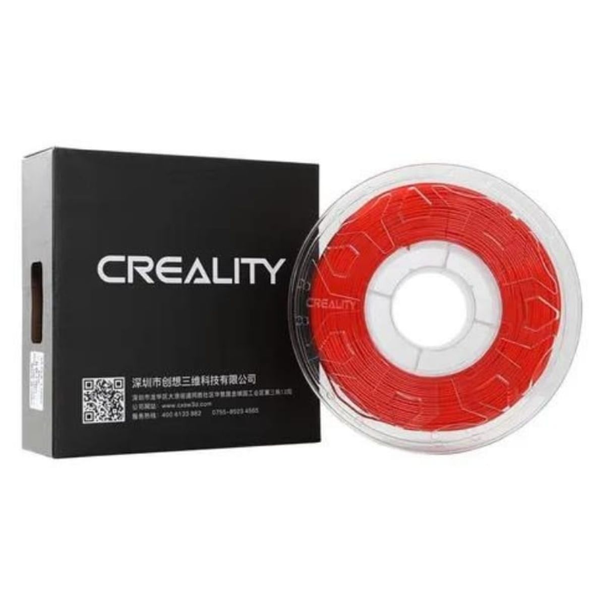 CREALITY - Filamento 3D Pla Seda Creality 1kg 175mm Rojo - Filamentos