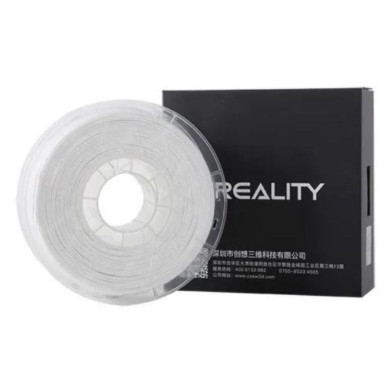 CREALITY - Filamento 3D Pla Seda Creality 1kg 175mm Blanco - Filamentos