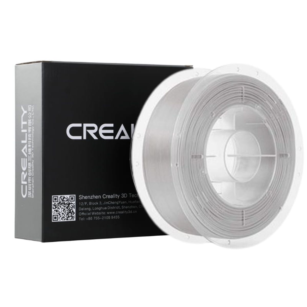 CREALITY - Filamento 3D Pla Seda Creality 1kg 175mm Plata - Filamentos