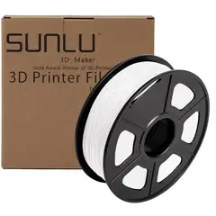 SUNLU - Filamento 3D Pla 1kg 175mm Blanco - Filamentos